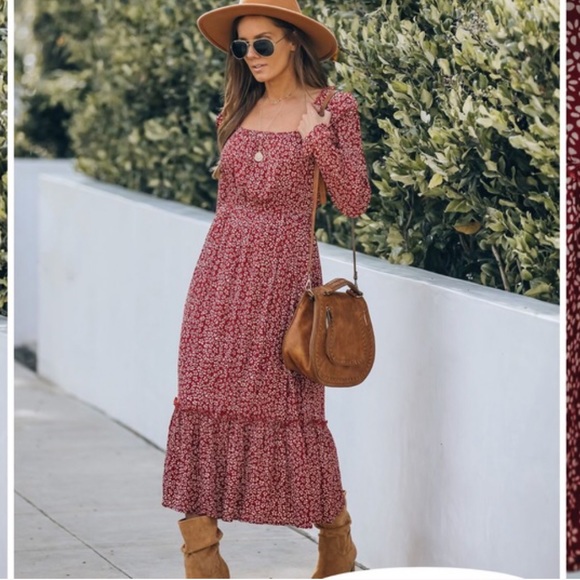 Vici Collection Lean on Me Floral Dress NWT - Picture 3 of 4